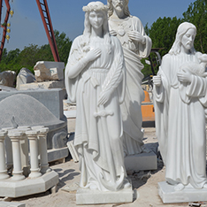 Hunan white marble catholic scuptures wholesale